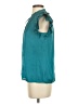 Current Air 100% Polyester Teal Sleeveless Blouse Size XS - photo 5