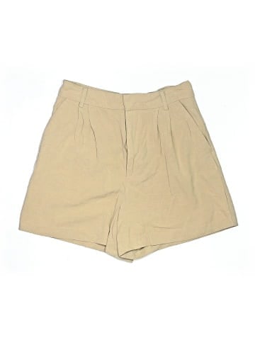 Zara Khaki Shorts (view 1)