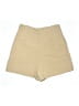 Zara Solid Tan Khaki Shorts Size XS - photo 2