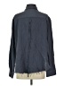 Mittoshop 100% Rayon Houndstooth Gray Long Sleeve Button-Down Shirt Size S - photo 2