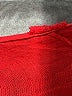 Unbranded 100% Linen Red 3/4 Sleeve Blouse Size 9 - photo 7