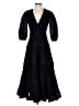 Zimmermann 100% Polyester Black Pleated Long Midi Dress Size 4 (0) - photo 1
