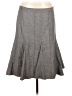 BCBGMAXAZRIA Solid Gray Formal Skirt Size 12 - photo 1
