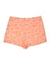 J.Crew Print Orange Shorts Size 6 - photo 1