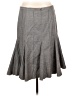 BCBGMAXAZRIA Solid Gray Formal Skirt Size 12 - photo 2