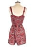 Pink Rose 100% Polyester Paisley Red Romper Size S - photo 2