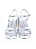 Stuart Weitzman Silver Heels Size 9 - photo 2