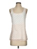 Express 100% Polyester Ivory Sleeveless Top Size S - photo 1