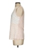 Express 100% Polyester Ivory Sleeveless Top Size S - photo 5