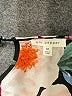 Blu Pepper 100% Polyester Floral Black Long Sleeve Blouse Size M - photo 7