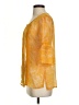 Lauren Conrad 100% Polyester Yellow 3/4 Sleeve Blouse Size S - photo 5