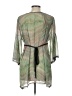 CAbi 100% Polyester Green 3/4 Sleeve Blouse Size L - photo 2