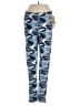 Just Cozy Print Blue Casual Pants Size XS - Sm - photo 1