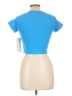 Assorted Brands Blue Short Sleeve Top Size L - photo 2