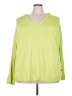 LIVI Green Pullover Sweater Size 26 - 28 Plus - photo 1