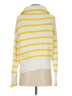 Banana Republic 100% Cotton Stripes Yellow Pullover Sweater Size S - photo 2