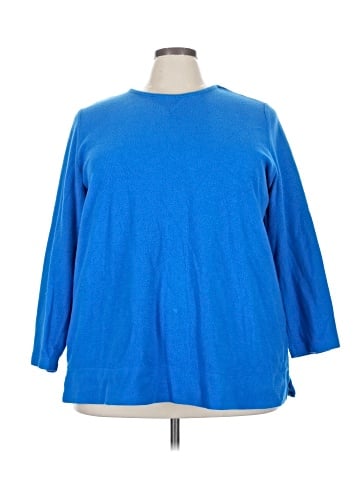 Woman Within Pullover Sweater (view 1)