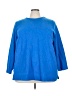 Woman Within Blue Pullover Sweater Size 26 (2X) - photo 1