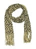 Unbranded Animal Print Yellow Tan Scarf One size - photo 1