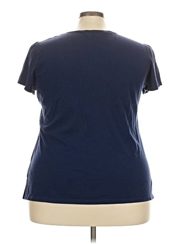 Just My Size Short Sleeve Blouse (view 2)