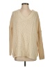Natural Reflections 100% Acrylic Ivory Pullover Sweater Size S - photo 1