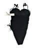 Devon Windsor Hearts Black One Piece Swimsuit Size L - photo 2