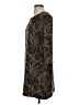 North Style Paisley Brown Casual Dress Size S - photo 5