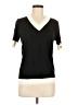 Unbranded 100% Viscose Black Short Sleeve Top Size M - photo 1