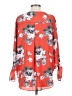 Everleigh 100% Polyester Orange 3/4 Sleeve Blouse Size S - photo 2