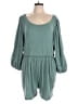 AEMI+CO Solid Teal Romper Size L - photo 1