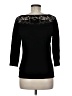 AB Studio Black Pullover Sweater Size M - photo 2