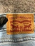 Levi's 100% Cotton Hearts Blue Jeans Size 27 waist - photo 7