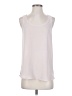 Express Outlet 100% Polyester Ivory Sleeveless Blouse Size S - photo 1