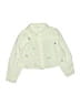 Zara Stars Green Long Sleeve Button-Down Shirt Size 6 - 7 - photo 1
