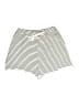 Unbranded Stripes Ivory Shorts Size S - photo 1