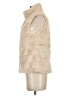 Dylan 100% Polyester Ivory Faux Fur Vest Size S - photo 5