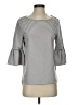 Max Studio Gray 3/4 Sleeve Top Size S - photo 1