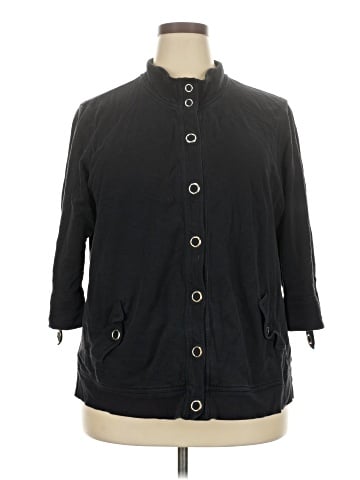 Style&Co 3/4 Sleeve Button-Down Shirt (view 1)