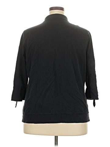 Style&Co 3/4 Sleeve Button-Down Shirt (view 2)
