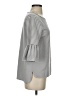 Max Studio Gray 3/4 Sleeve Top Size S - photo 4