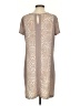 Apt. 9 100% Polyester Tan Casual Dress Size S - photo 2