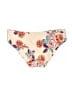 Mossimo Floral Burgundy Swimsuit Bottoms Size S - photo 2