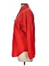 David Matthew 100% Polyester Solid Red Long Sleeve Blouse Size 10 - photo 5