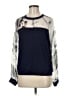 Elizabeth and James 100% Cotton Blue Pullover Sweater Size M - photo 1