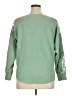 Vila Milano Green Pullover Sweater Size L - photo 2