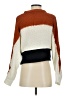 Derek Heart 100% Polyester Color Block Orange Turtleneck Sweater Size S - photo 2