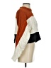 Derek Heart 100% Polyester Color Block Orange Turtleneck Sweater Size S - photo 4