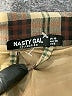Nasty Gal Inc. Plaid Brown Blazer Size 6 - photo 6