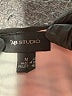 AB Studio Stripes Black Casual Dress Size M - photo 7