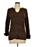 Kim Rogers 100% Acrylic Brown Pullover Sweater Size L - photo 1